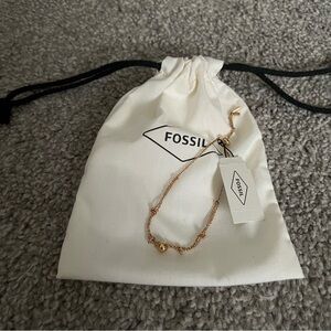 Fossil Slider Double Layer Bracelet